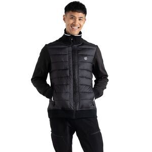 Dare 2B Mens Frost Quilted Hybrid Jacket / Black
